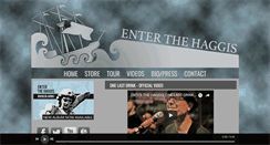 Desktop Screenshot of enterthehaggis.com